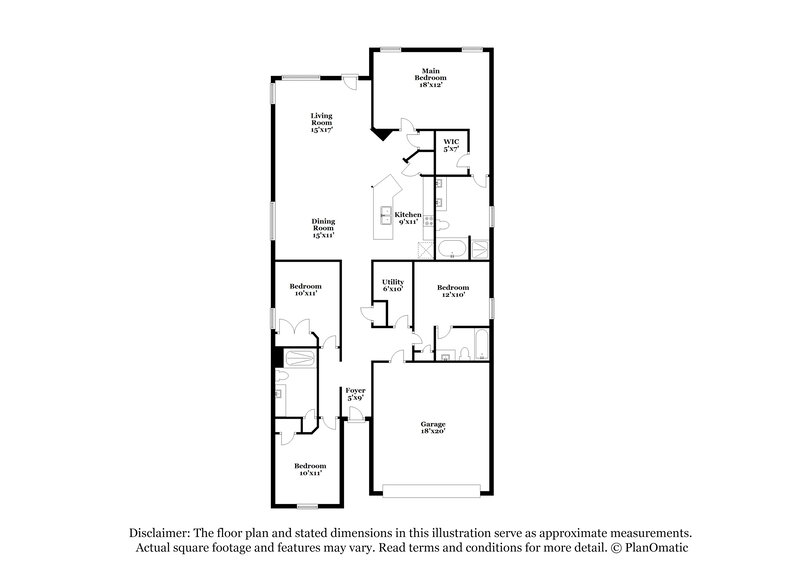 2,280/Mo, 20656 Dunrobin Dr Porter, TX 77365 Floor Plan View