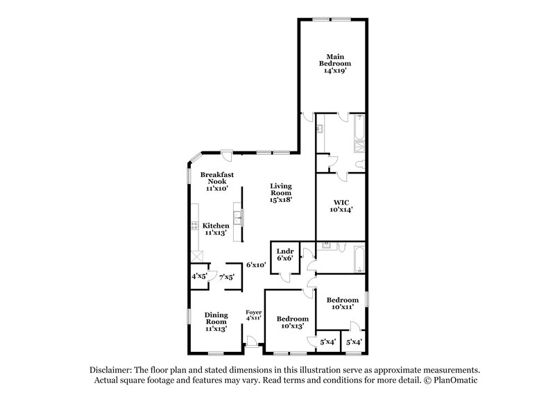 2,510/Mo, 4931 Cotton Lake Ct Richmond, TX 77407 Floor Plan View