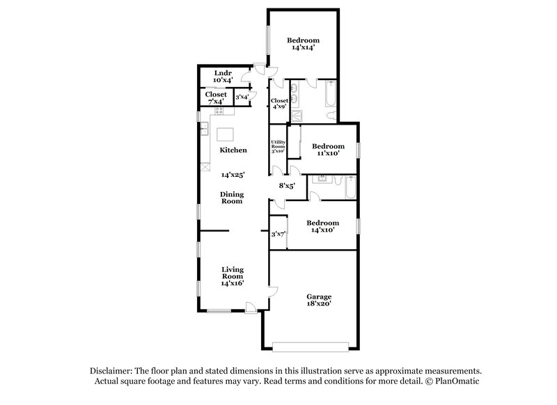 1,795/Mo, 10018 Date Meadow Ln Tomball, TX 77375 Floor Plan View