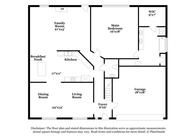 2,460/Mo, 24123 Ayscough Ln Katy, TX 77493 Floor Plan View