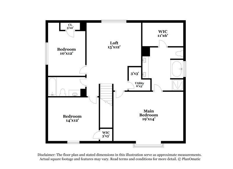 1,745/Mo, 6923 Echo Pines Dr Humble, TX 77346 Floor Plan View 2