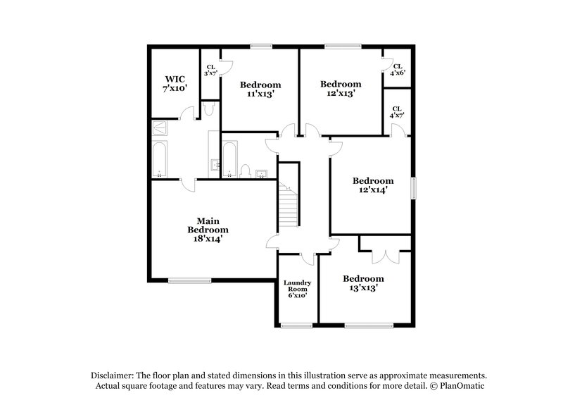 3,880/Mo, 5206 Caymus Dr Spring, TX 77373 Floor Plan View 3