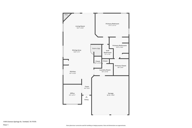 2,265/Mo, 11915 Sonora Springs Dr Tomball, TX 77375 Floor Plan View