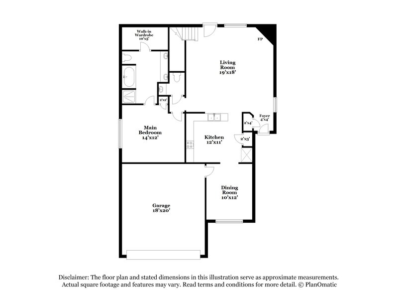 2,185/Mo, 7310 Fox Scene Dr Humble, TX 77338 Floorplan View 2