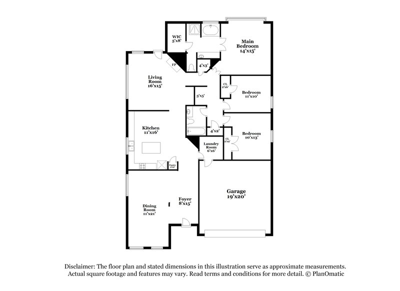 1,965/Mo, 8806 Teasley Ln Tomball, TX 77375 Floor Plan View