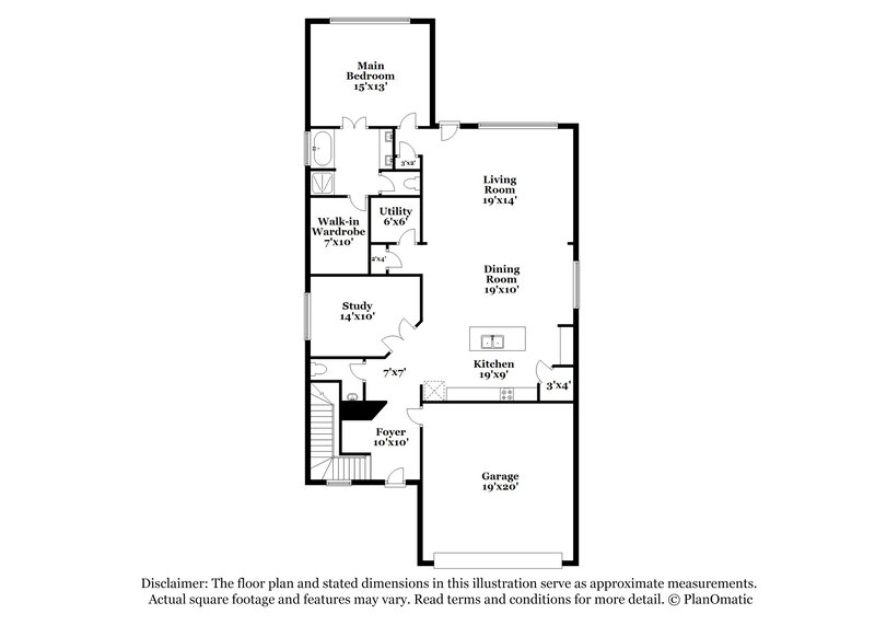 2,770/Mo, 15934 Tug Ct Crosby, TX 77532 Floor Plan View 2