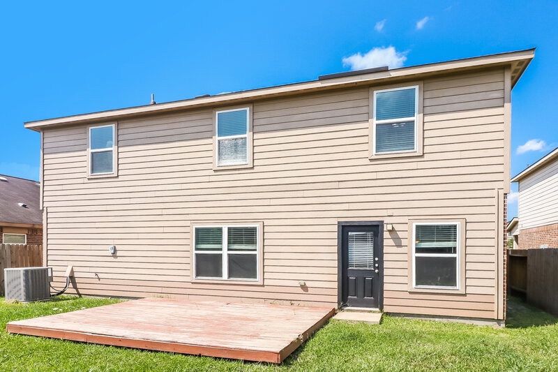 2,090/Mo, 9423 Calm Amber Dr Rosharon, TX 77583 Rear View