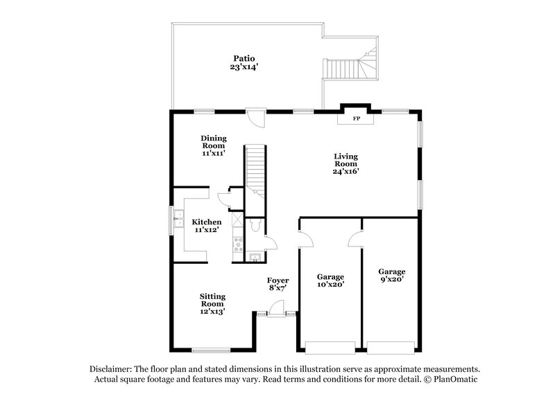 3,025/Mo, 2714 Shauntel St Pearland, TX 77581 Floor Plan View 2