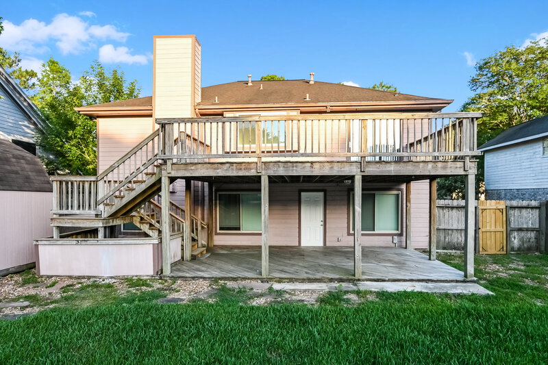 3,025/Mo, 2714 Shauntel St Pearland, TX 77581 Rear View