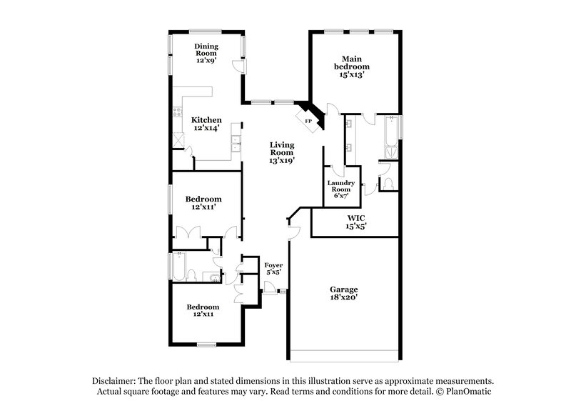 2,590/Mo, 1723 Carriage Run Ct Fresno, TX 77545 Floorplan View