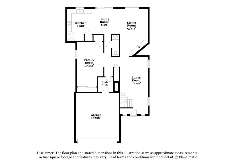 2,290/Mo, 11934 Cedar Mesa Dr Houston, TX 77034 Floor Plan View 2