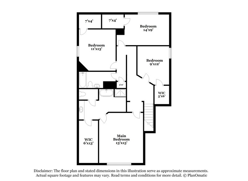 2,190/Mo, 21235 Slate Bend Dr Hockley, TX 77447 Floor Plan View 2