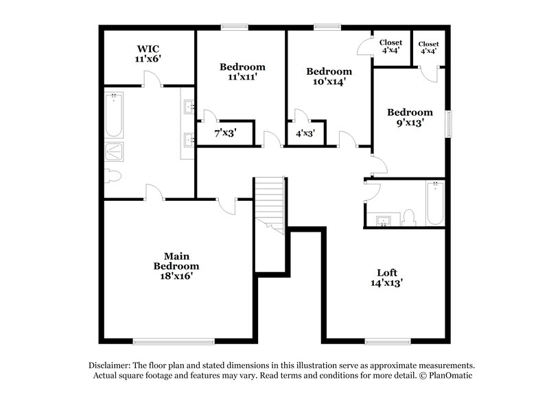 2,565/Mo, 2115 Nashua Dr Stafford, TX 77477 Floor Plan View