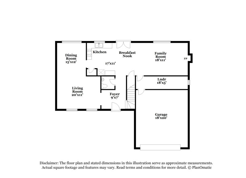 2,155/Mo, 3619 Helen Ln Pearland, TX 77581 Floor Plan View