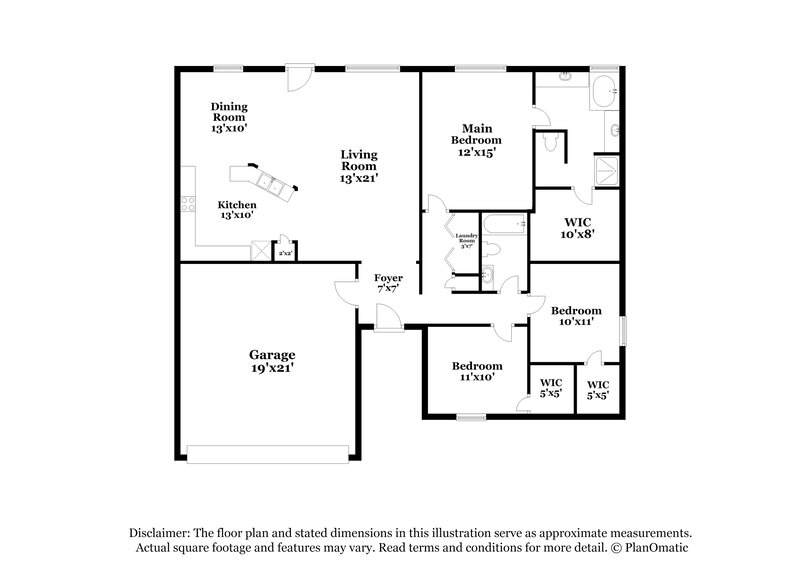 2,480/Mo, 16096 Sun View Ln Conroe, TX 77302 Floor Plan View