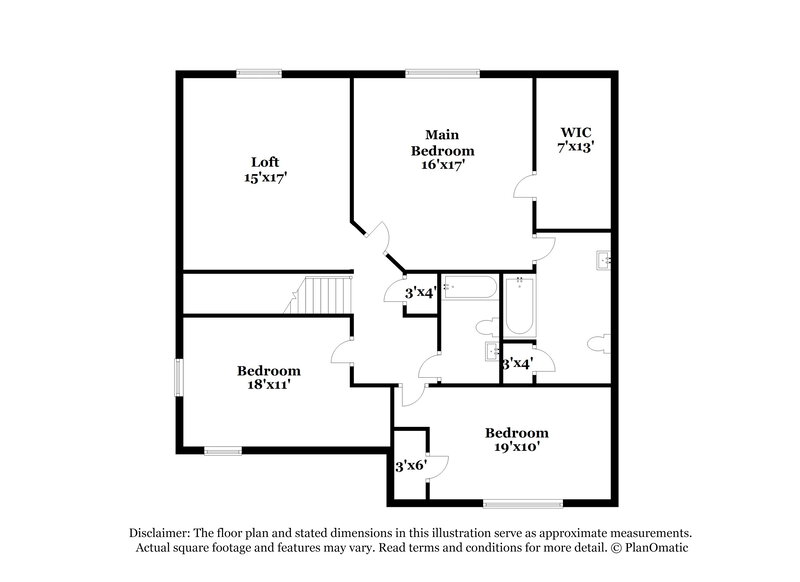 2,205/Mo, 16102 Dawn Marie Ln Sugar Land, TX 77498 Floor Plan View