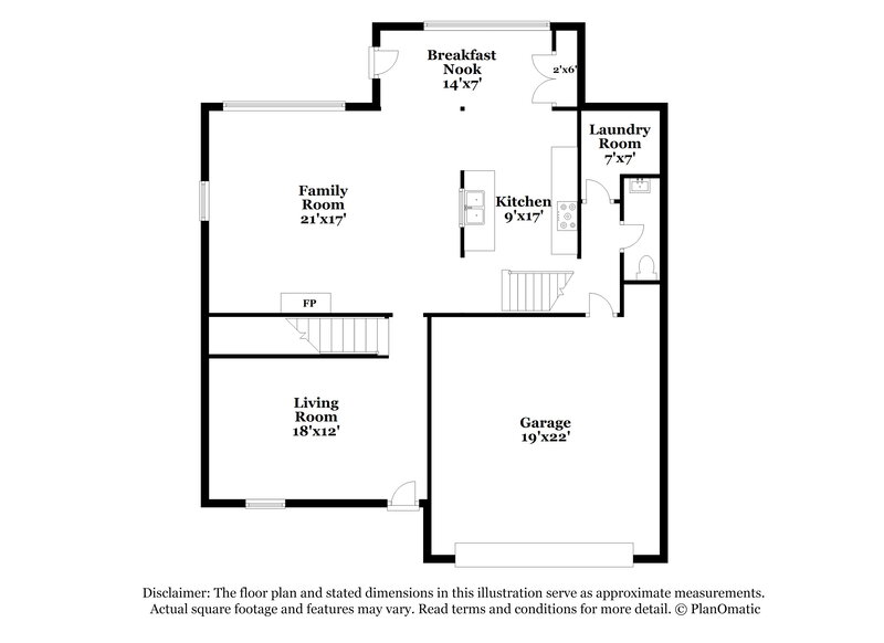 2,205/Mo, 16102 Dawn Marie Ln Sugar Land, TX 77498 Floor Plan View 2