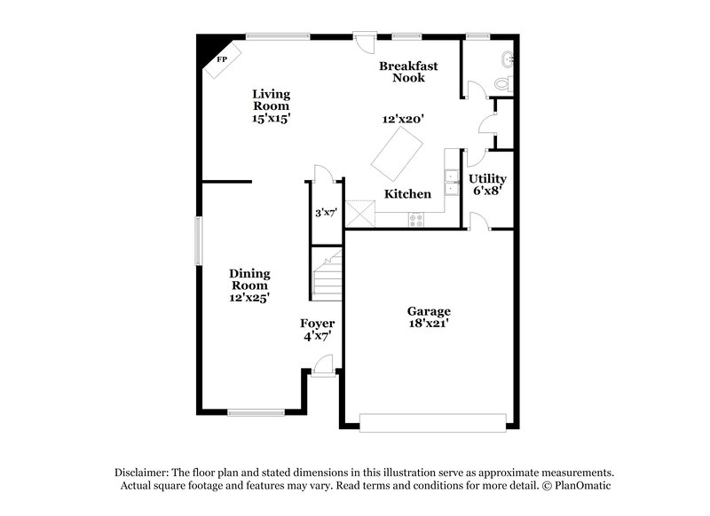 2,460/Mo, 20122 Cypresswood Gln Spring, TX 77373 Floor Plan View