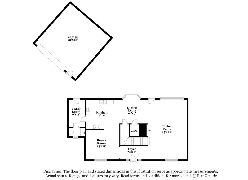 2,410/Mo, 17930 Cypress Spring Dr Spring, TX 77388 Floor Plan View