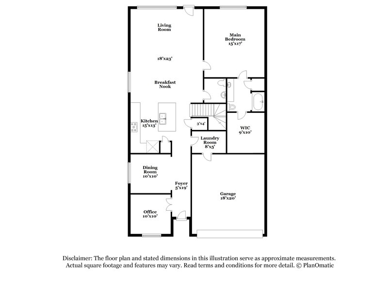 2,515/Mo, 1935 Macondray Dr Humble, TX 77396 Floor Plan View