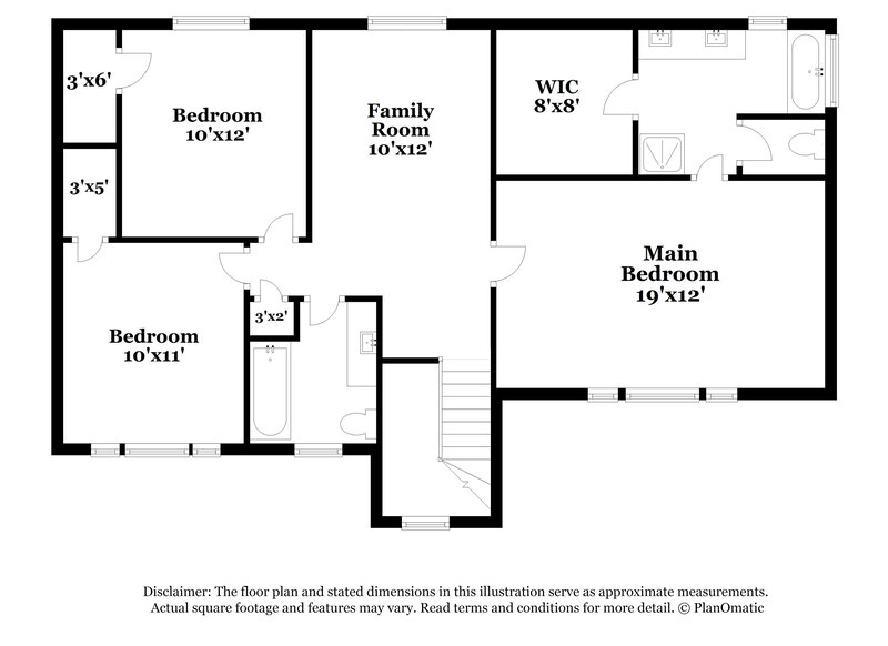 2,140/Mo, 3119 Southern Cross Ct Spring, TX 77373 Floor Plan View 2