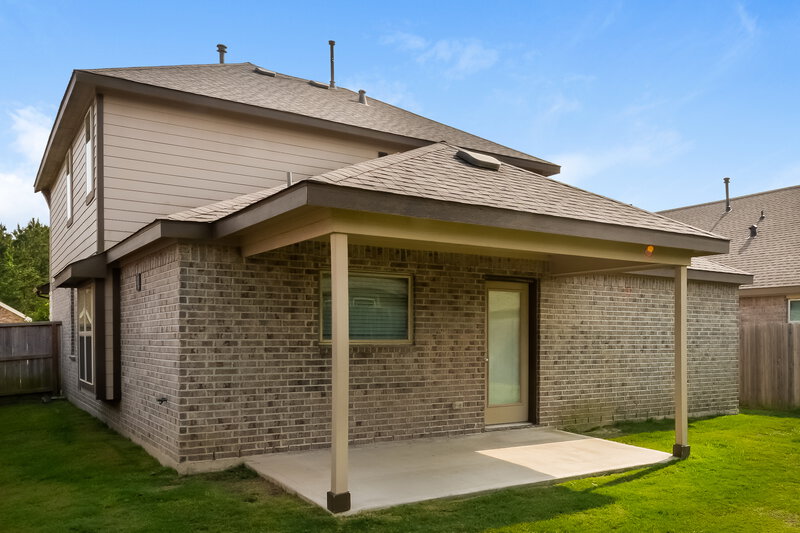 2,505/Mo, 22465 Brass Bell Dr Porter, TX 77365 Rear View