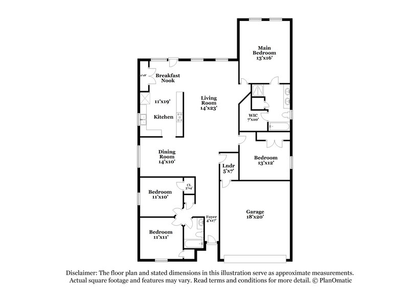 2,080/Mo, 1015 Briar Cut Off Conroe, TX 77301 Floor Plan View
