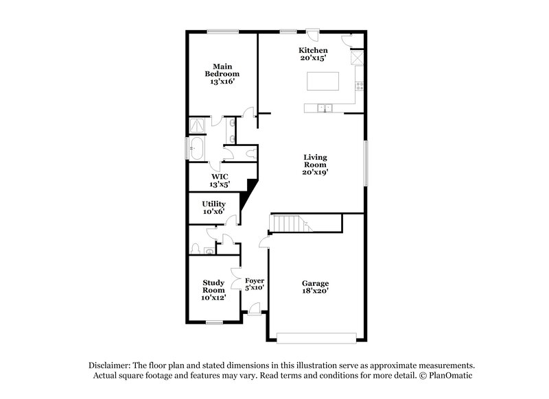 2,655/Mo, 17218 Hannah Oaks Ln Humble, TX 77396 Floor Plan View