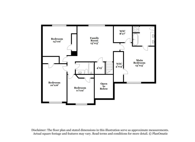 2,440/Mo, 1714 Oak Meadow Dr Kemah, TX 77565 Floor Plan View 2