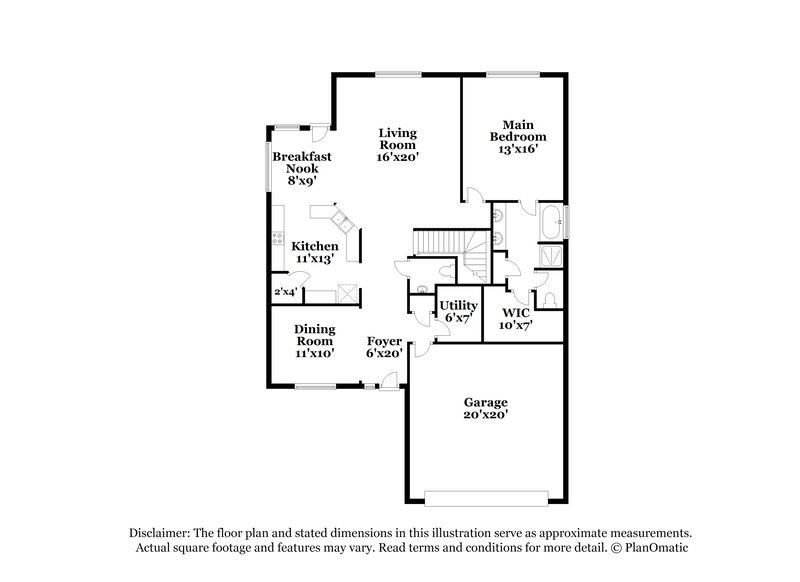 2,580/Mo, 8314 Bay Run Ave Baytown, TX 77521 Floor Plan View