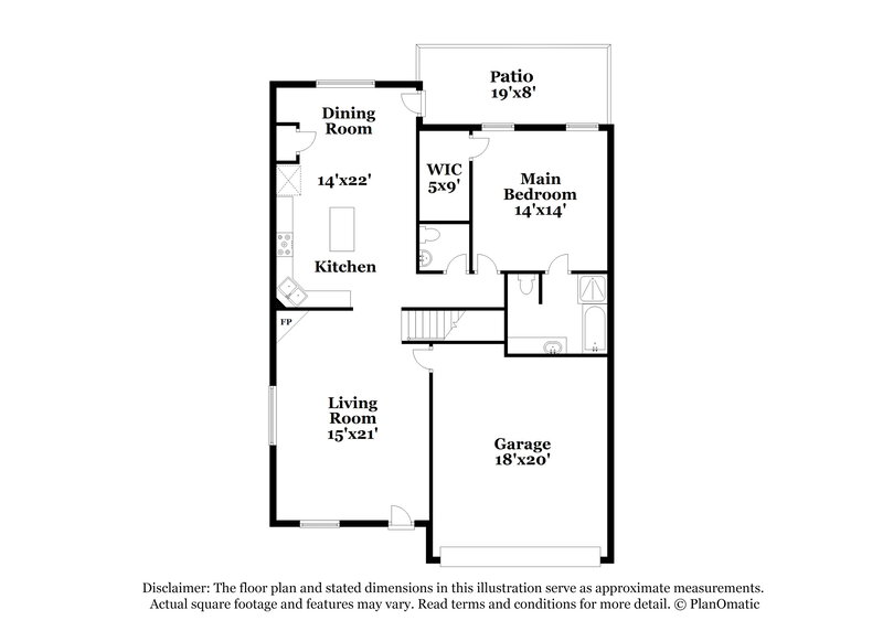 2,400/Mo, 21334 Bella Luna Ct Spring, TX 77379 Floor Plan View 2