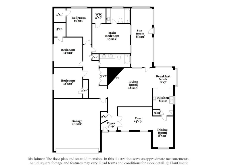 2,015/Mo, 1235 Park Ln Katy, TX 77450 Floor Plan View