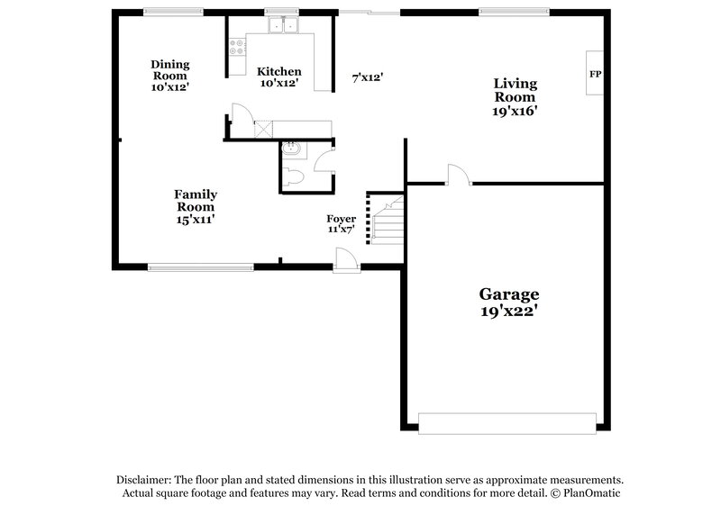2,055/Mo, 9934 Totem Trl Houston, TX 77064 Floor Plan View