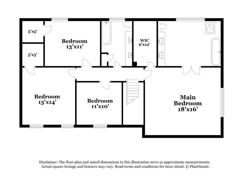 2,055/Mo, 9934 Totem Trl Houston, TX 77064 Floor Plan View 2