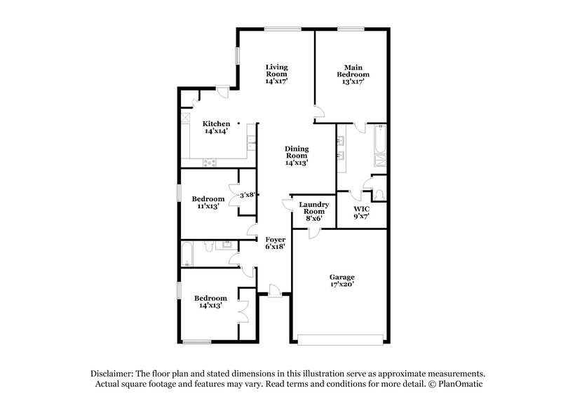 2,295/Mo, 6438 Sterling Shores Ln Rosenberg, TX 77471 Floor Plan View