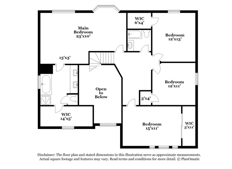 2,240/Mo, 14518 Southern Magnolia Cir Houston, TX 77044 Floor Plan View 2
