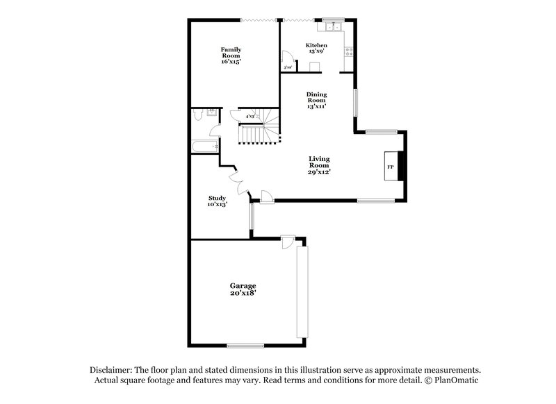 2,180/Mo, 1810 Foxlake Dr Houston, TX 77084 Floor Plan View