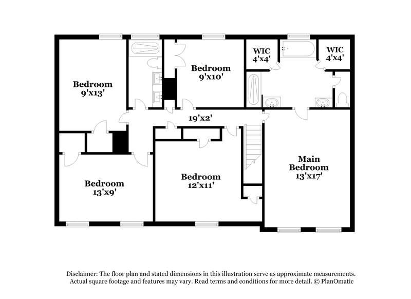 2,405/Mo, 120 Eagle Rock Ct Spring, TX 77381 Floor Plan View 2