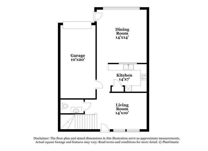 1,810/Mo, 1761 Aden Dr Houston, TX 77003 Floor Plan View