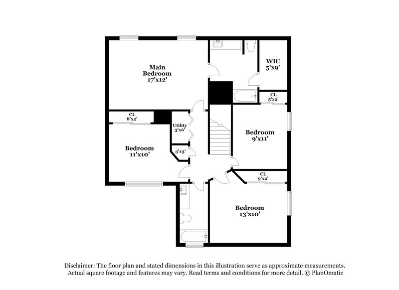 2,095/Mo, 1826 Live Oak Hill St Houston, TX 77067 Floor Plan View 2