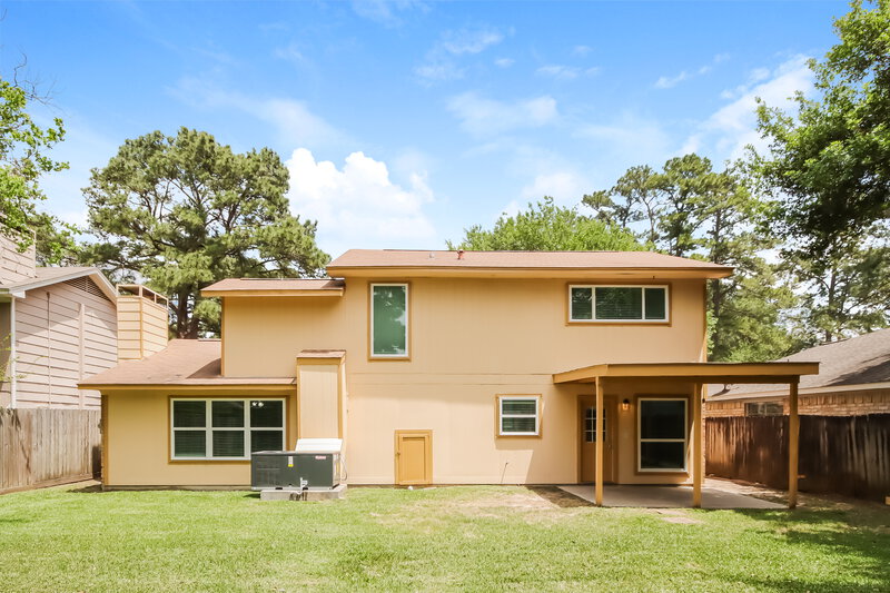 2,050/Mo, 23227 Dew Wood Ln Spring, TX 77373 Rear View