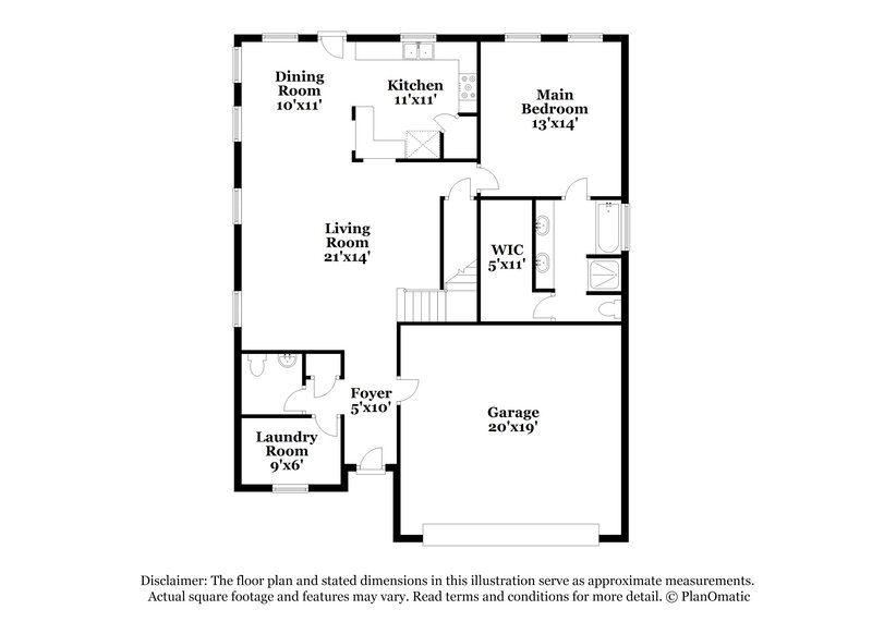 2,410/Mo, 18428 Sunrise Maple Dr Montgomery, TX 77316 Floor Plan View