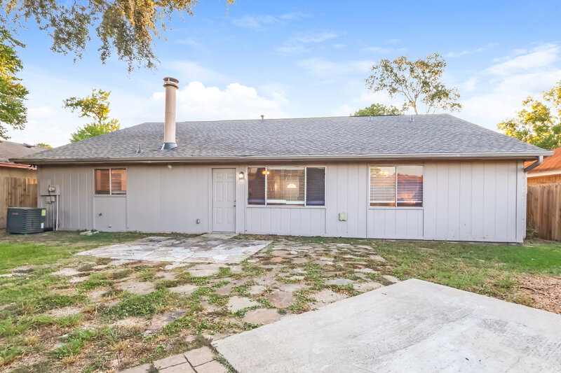 1,775/Mo, 7411 Skylight Ln Houston, TX 77095 Rear View