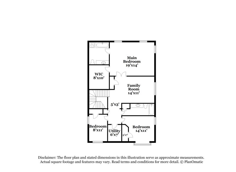 3,740/Mo, 3130 Peachstone Pl Spring, TX 77389 Floor Plan View