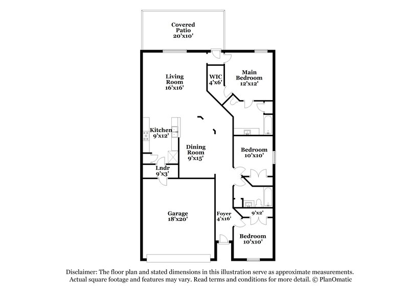 2,025/Mo, 28842 San Bernard River Loop Spring, TX 77386 Floor Plan View