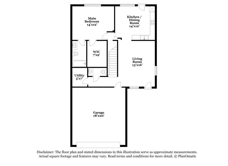 1,755/Mo, 3102 Same Way Kingwood, TX 77339 Floor Plan View 2