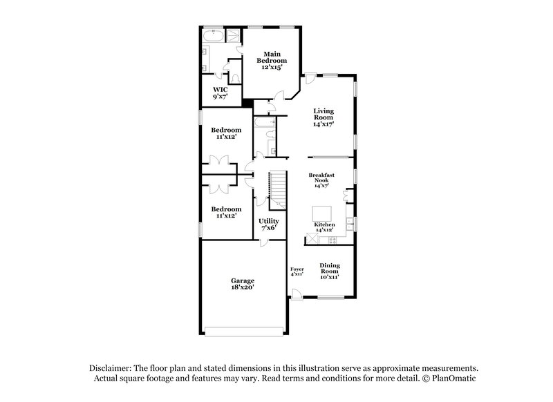 2,355/Mo, 9414 Elliotts Ct Conroe, TX 77304 Floor Plan View