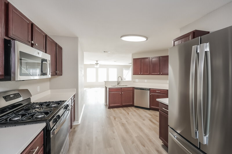 1,985/Mo, 3074 View Valley Trl Katy, TX 77493 Kitchen View