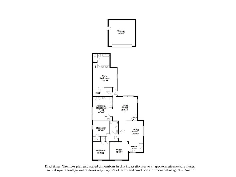 2,530/Mo, 3830 Lake Ballinger Ln Richmond, TX 77406 Floor Plan View