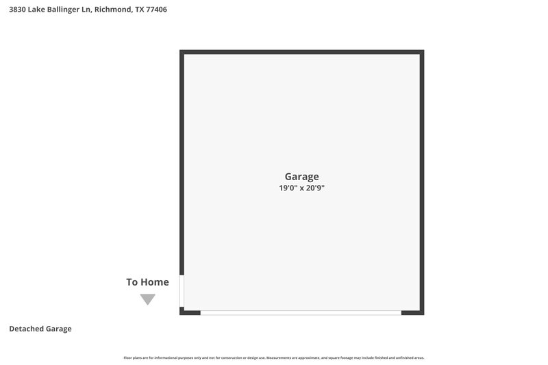 2,355/Mo, 3830 Lake Ballinger Ln Richmond, TX 77406 Floorplan View 2